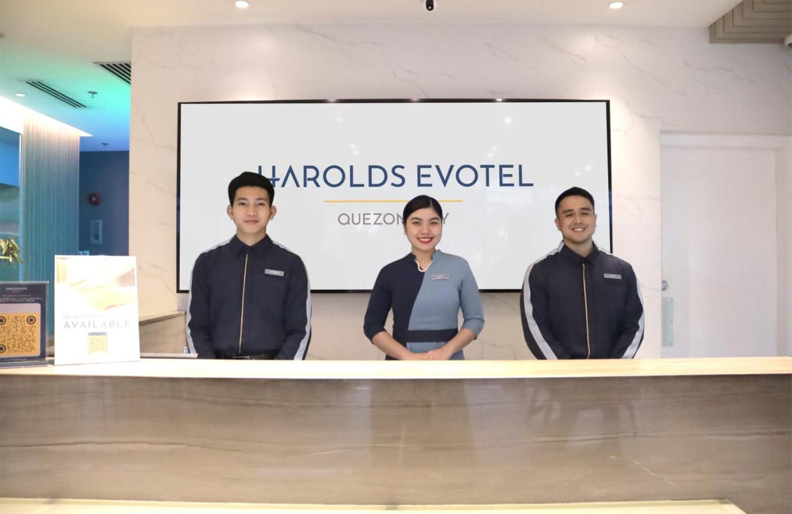 Harolds Evotel Quezon City Manila Eksteriør bilde